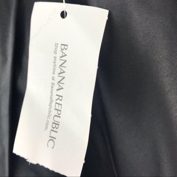 Banana Republic Red & Black Boucle Moto Blazer NWT - Picture 6 of 7